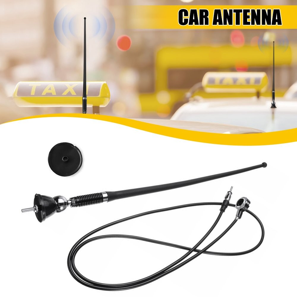 16″ Roof Fender Car Auto Stereo FM & AM Radio Amplified Signal Antenna Un A