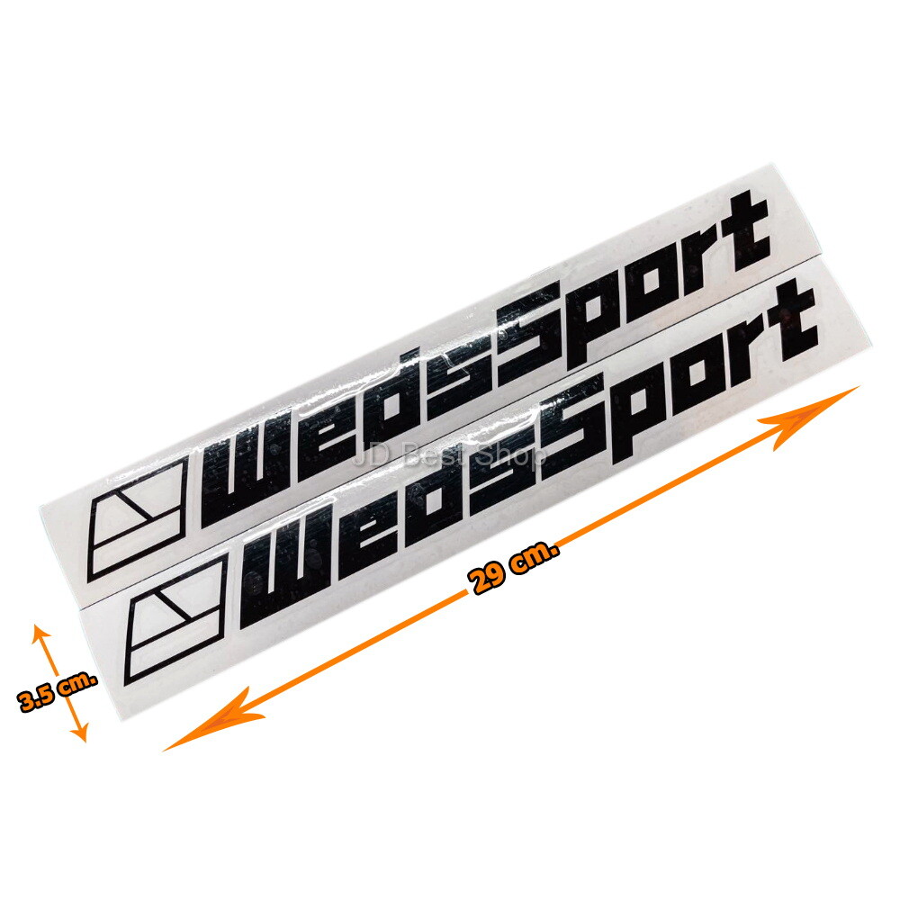 Sticker Vinyl JDM Style Jap Weds Sport Wheel 29cm. SA70 77R TC105XN Racing Drift