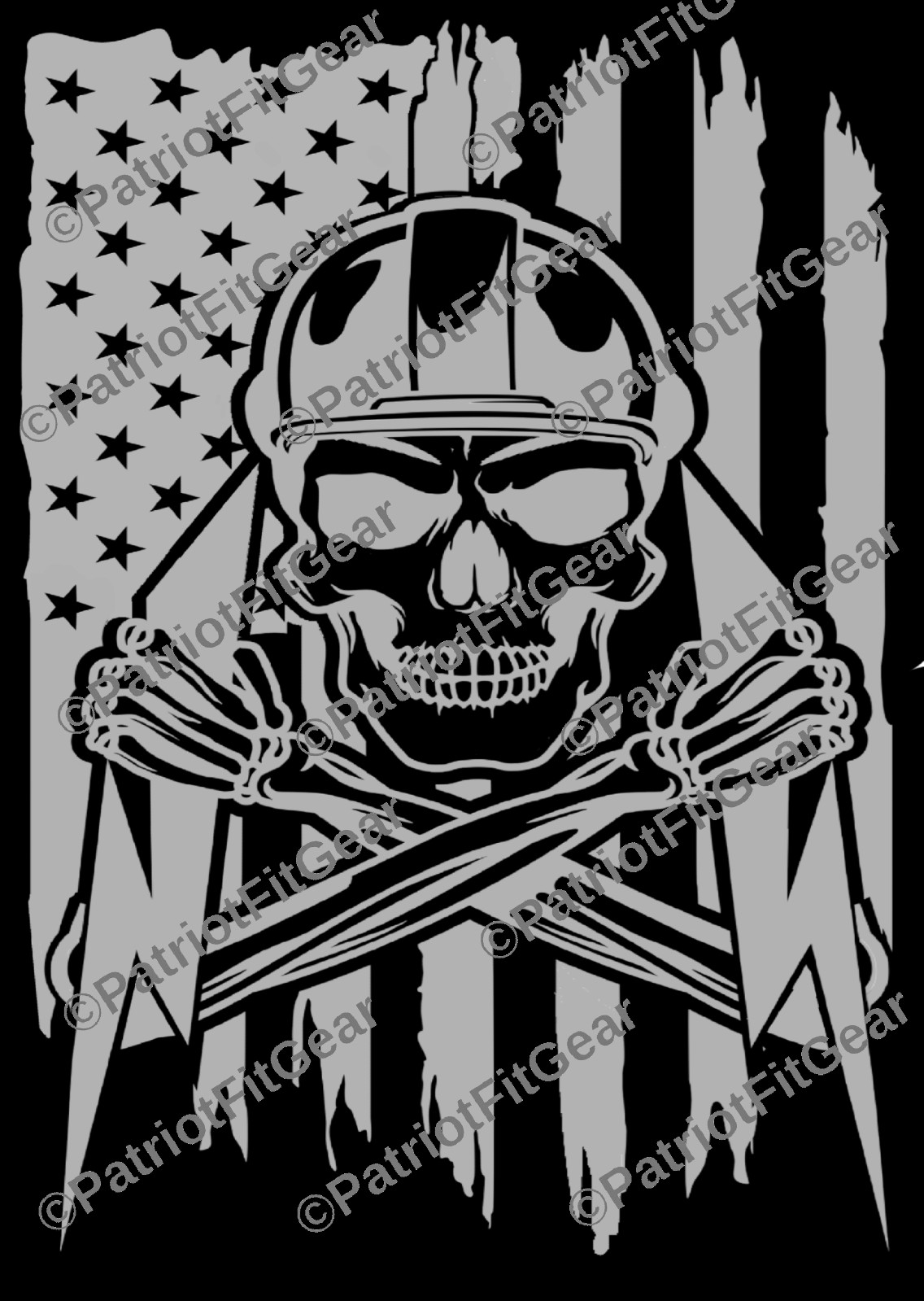Lineman,Electrician,Line Work,Linemen,Skull,American Flag,Custom Vinyl Decal