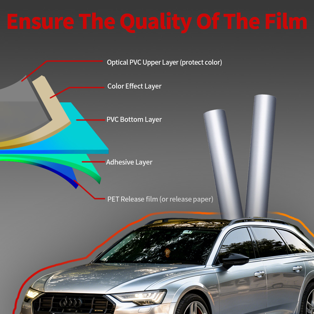 12″ x 60″ Silver Chrome Mirror Vinyl Film Wrap Sticker Stretchable 1ft x 5ft