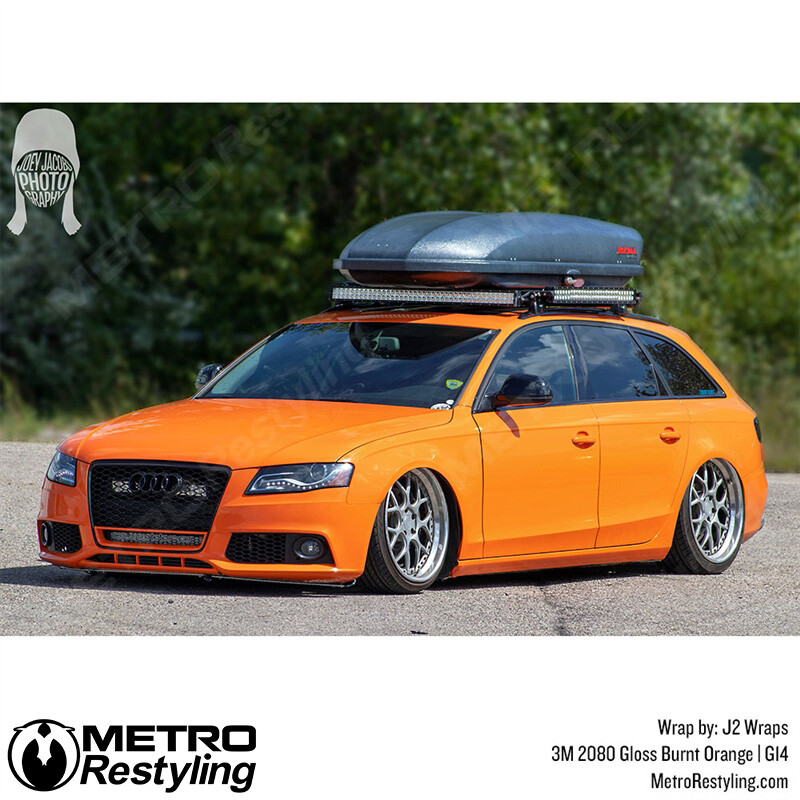 3M 2080 Gloss Burnt Orange Vinyl Vehicle Car Wrap Decal Film Sheet Roll | G14