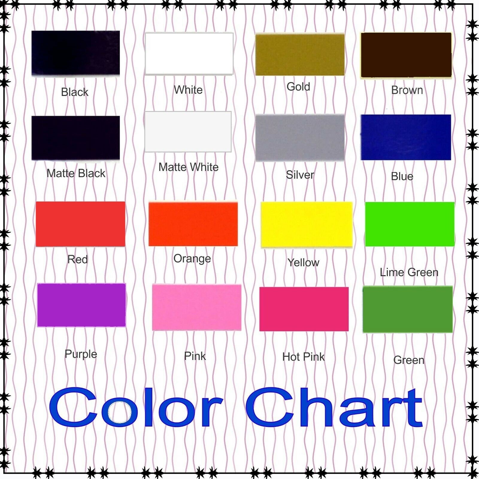 Old School High Quality Vinyl Pinstripe Scroll Decal – Many Colors & Sizes #SD03