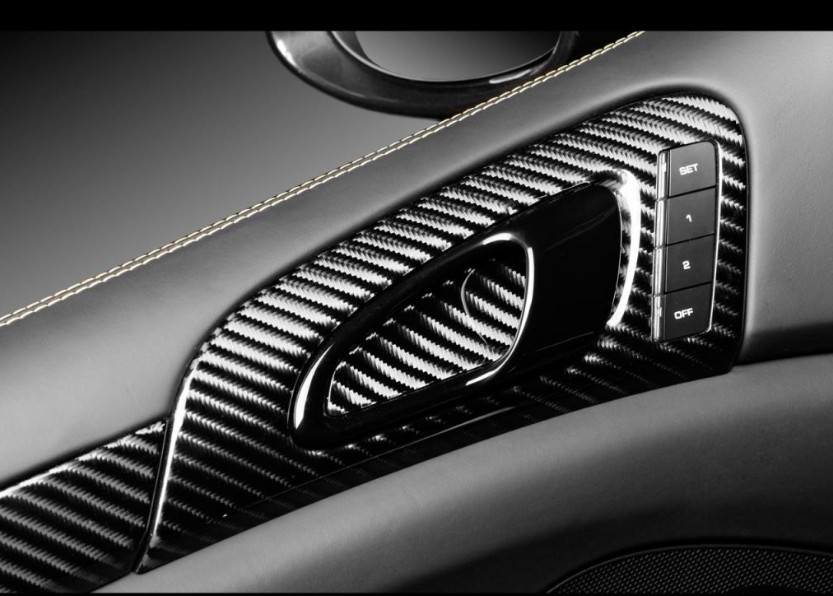 GB 4D Carbon Fiber BLACK Vinyl 12″ x 60″ Vehicle Wrapping Sticker Sheet AIR FREE