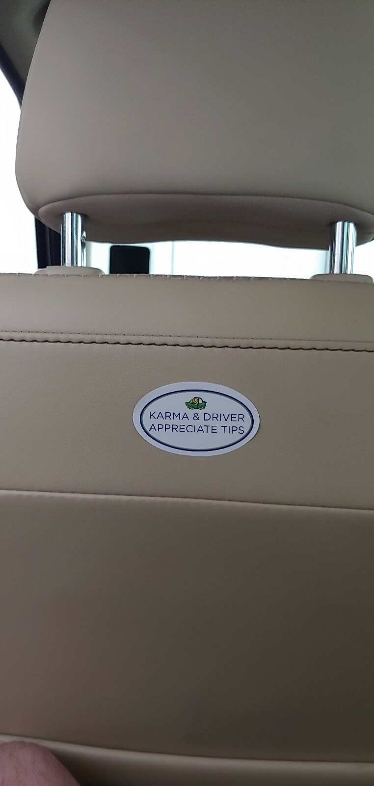 TIP BOOSTER STICKER , UBER TIP , TIP STICKER