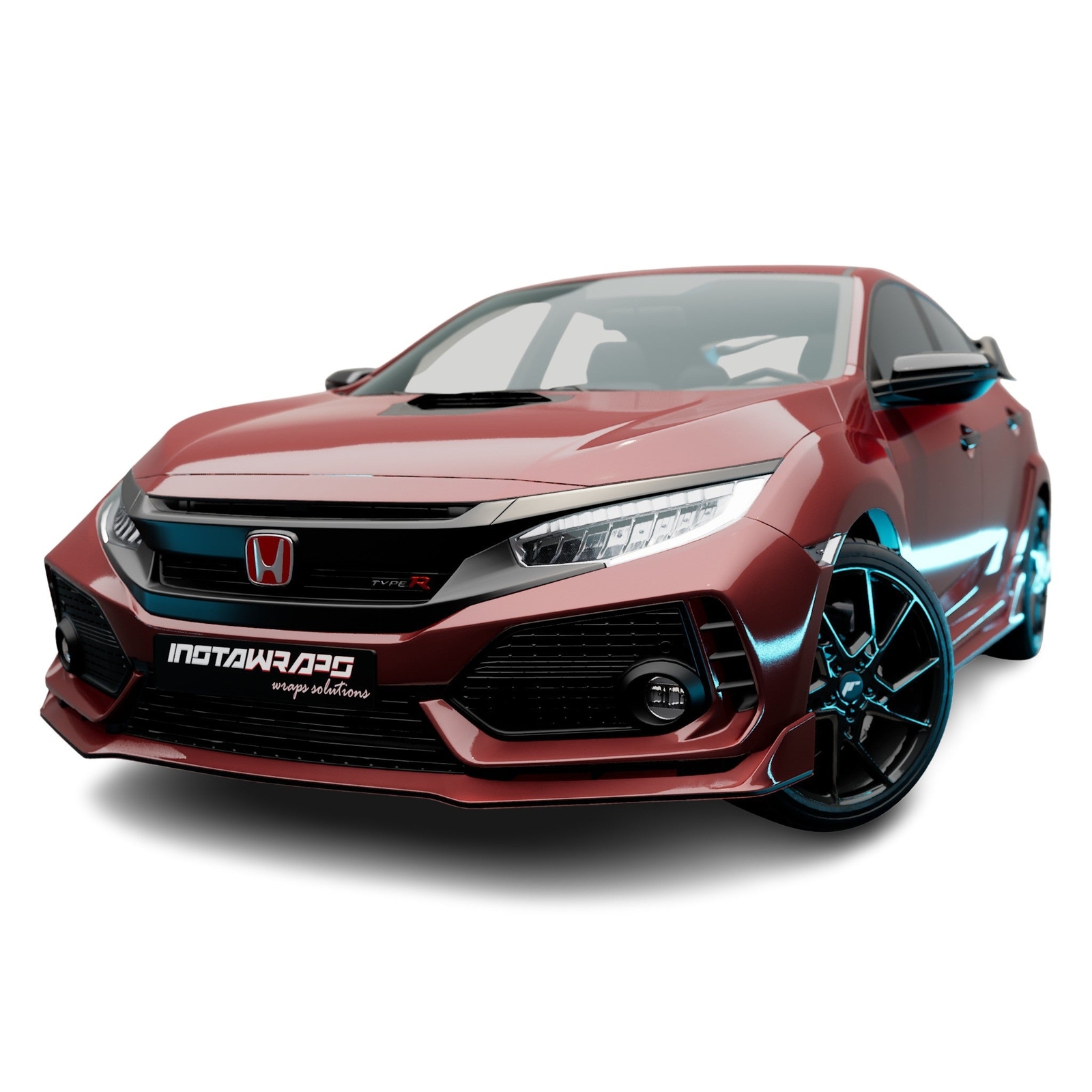 Avery Dennison SW900 Supreme Gloss Burgundy Vinyl Car Wrap Film | 475-O