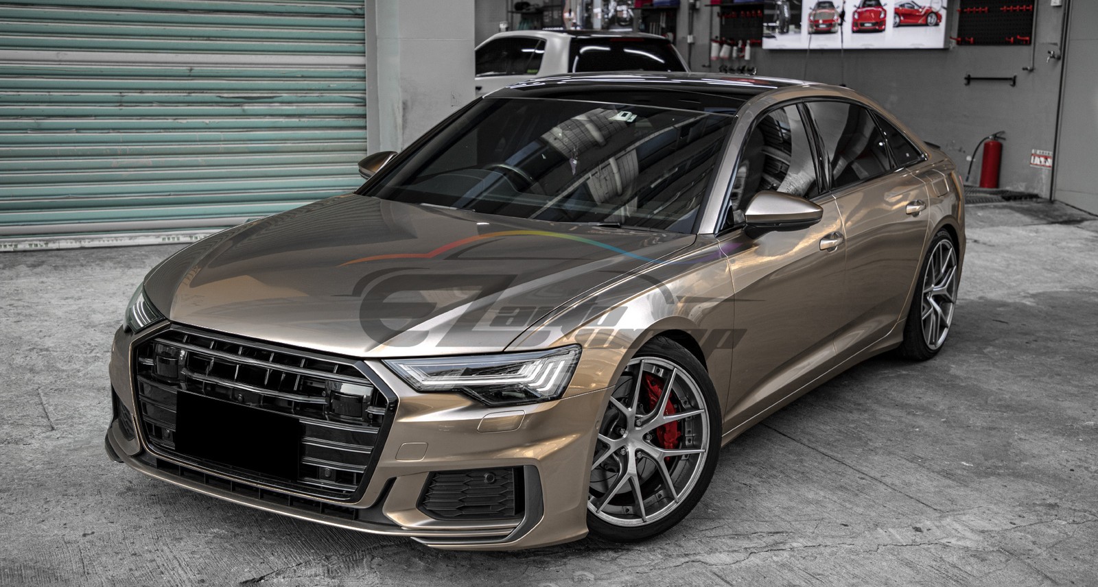 Liquid Metallic Bronze PPF TPU Paint Protection Film Dry Wet Apply Vinyl Wrap