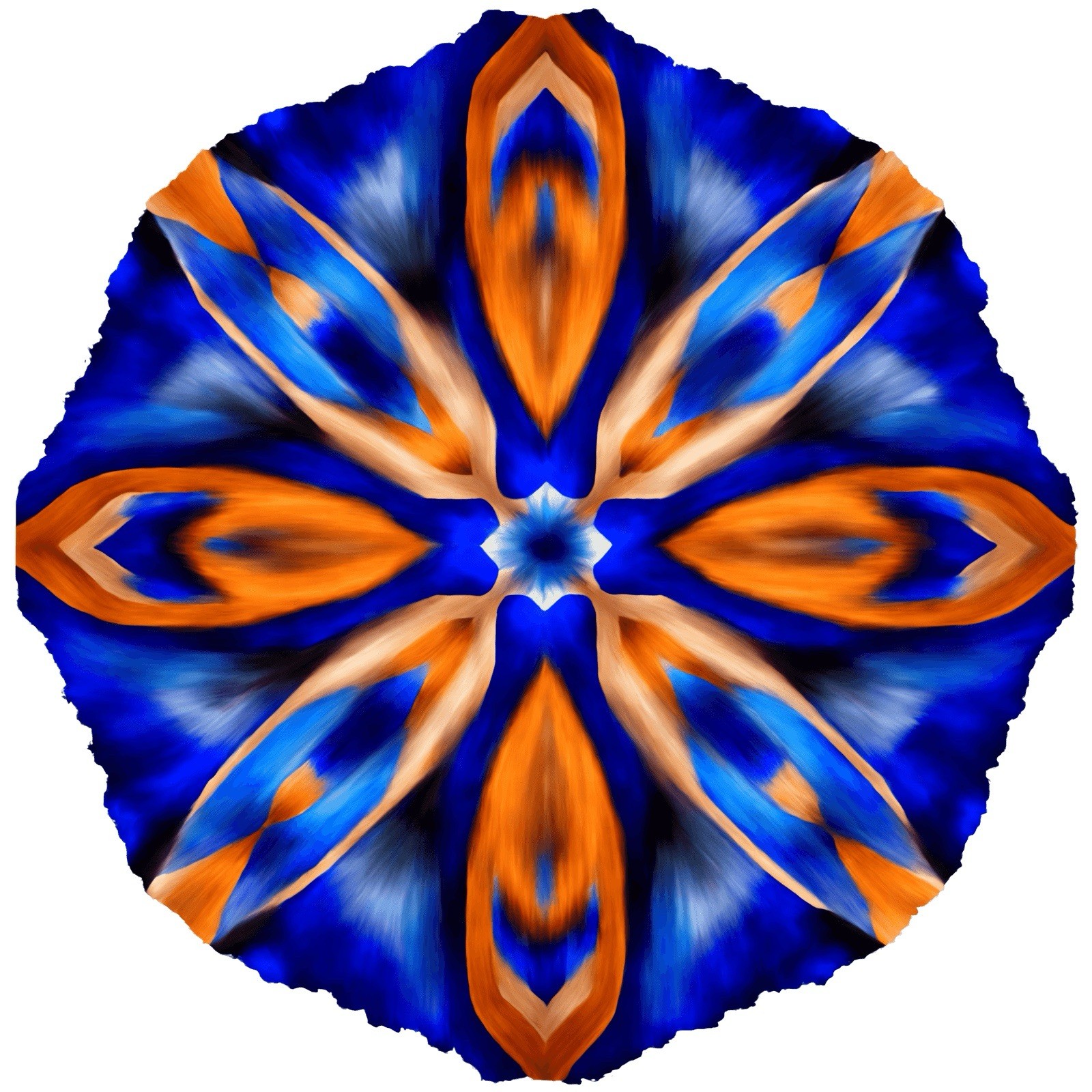 Geometric Sticker (3 Inch) Kaleidoscopic Groovy Psychedelic Design Trippy Art !