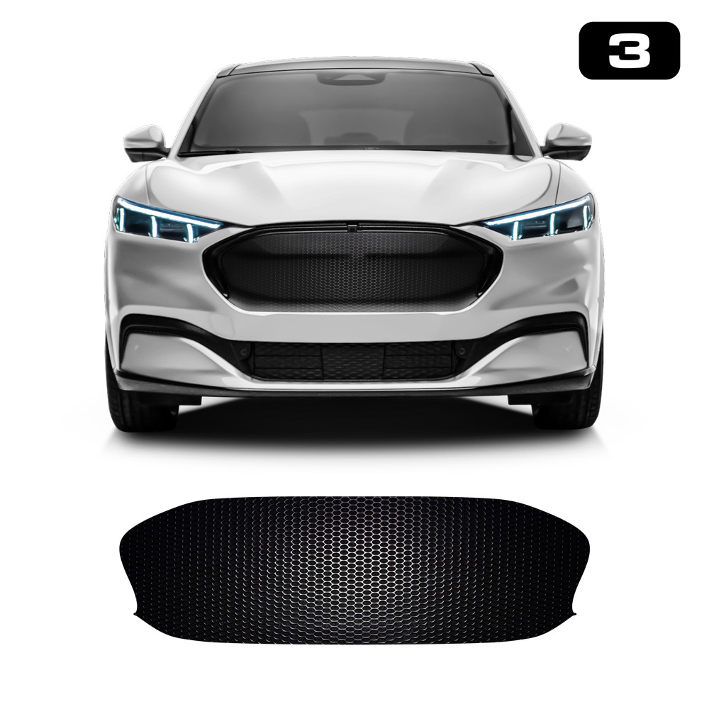Front Grill Imitation Decal, for Ford Mustang Mach-E 2021 2022