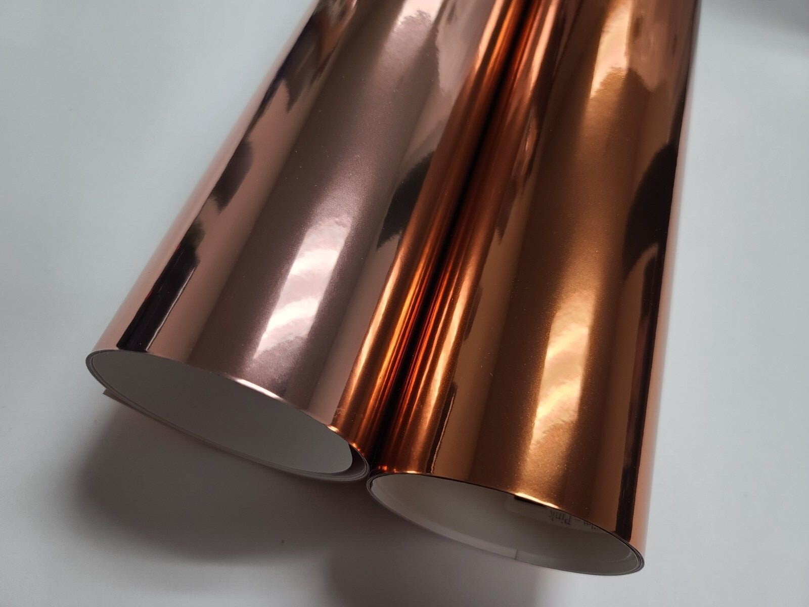 Chrome Copper Orange Rose Gold Vinyl Car Auto Wrap Sticker Decal Film Roll