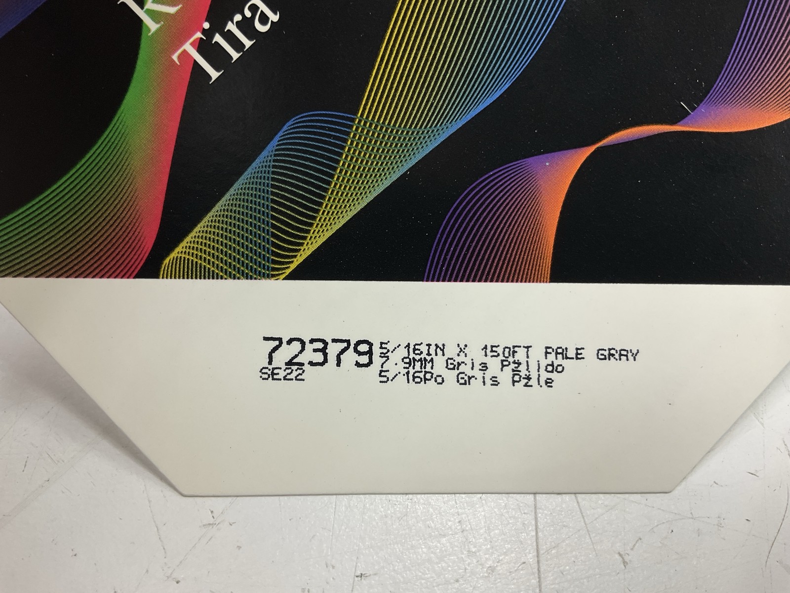 3M 72379 Pinstripe Striping Tape, Pale Gray, Double Stripe, 5/16″ X 150 Feet