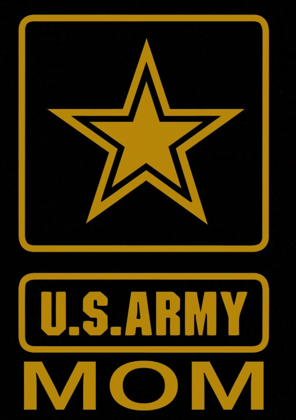 Army mom decal choose color military proud parent armed forces hero usa america