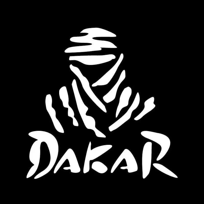 Car Motorcycle Sticker Dakar Rally 11x11cm Body Window Laptop
