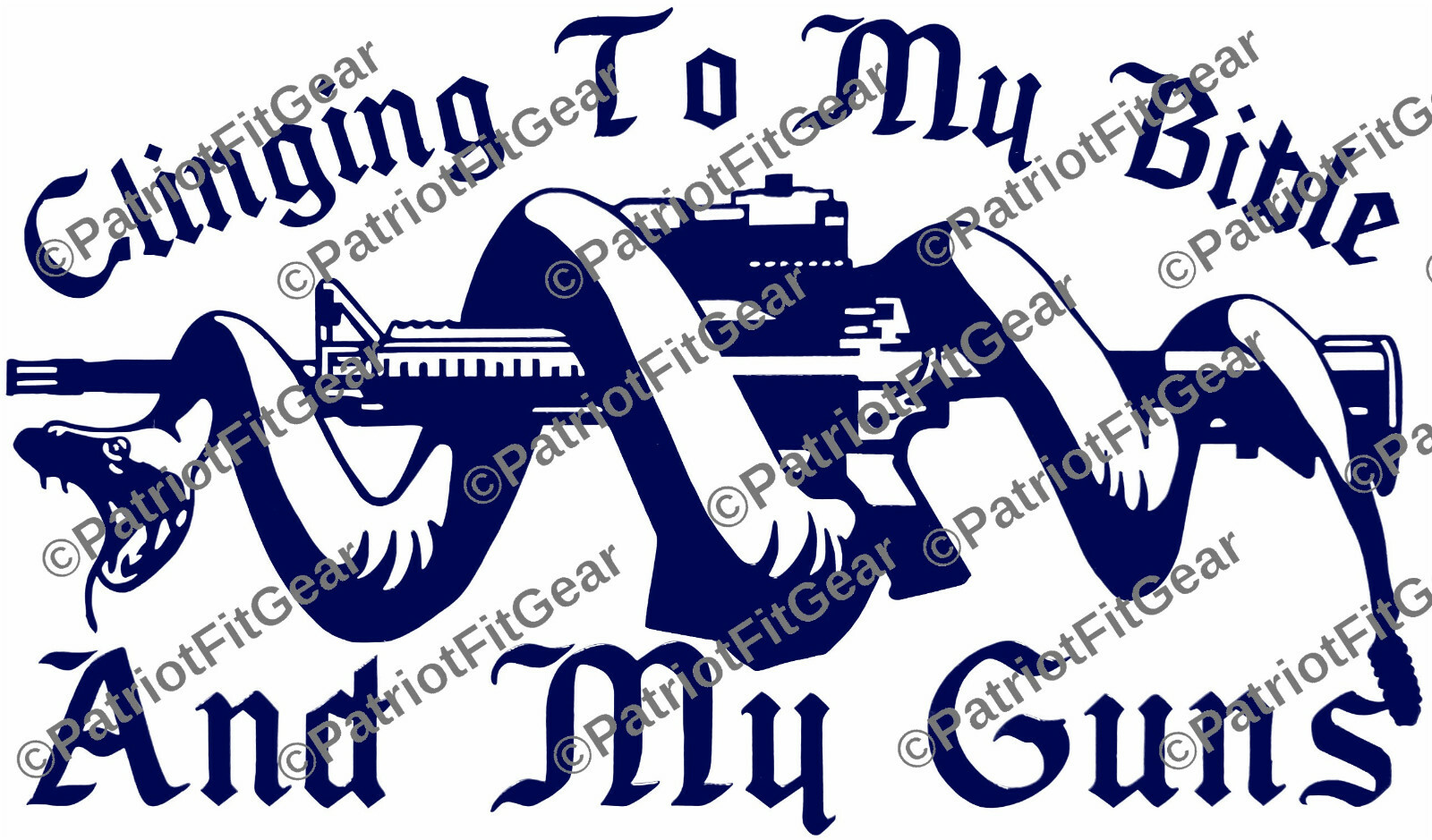 Molon Labe,Clinging To My Bibles And Guns,8″x4.5″,2A,Snake Coiled,Vinyl Decal
