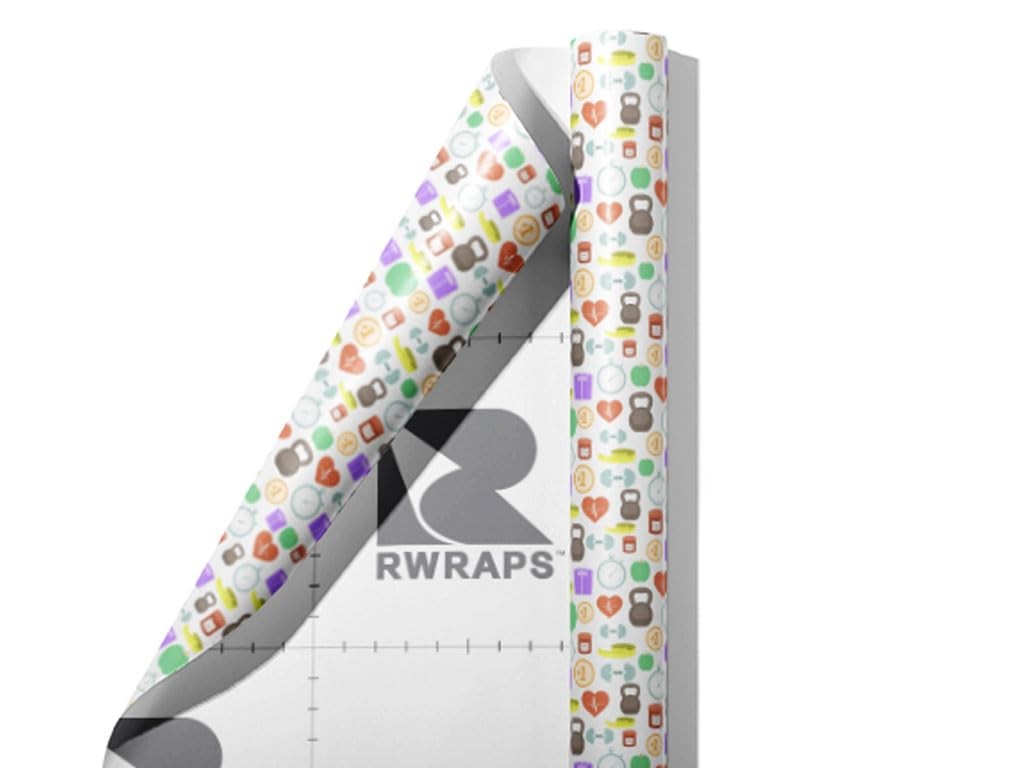 Rwraps Skiing Sports Winter Gloss Vinyl Film Wrap 59in x 6in Vinyl Vehicle Car