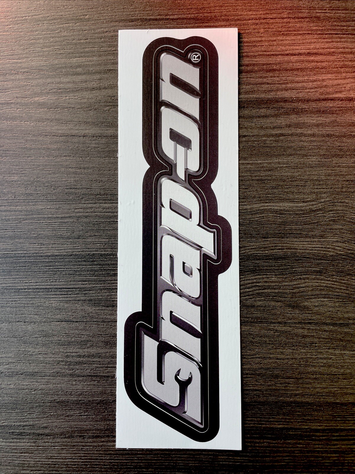 Snap-On Tools 3D Authentic Chrome Decal 8”, New🔥