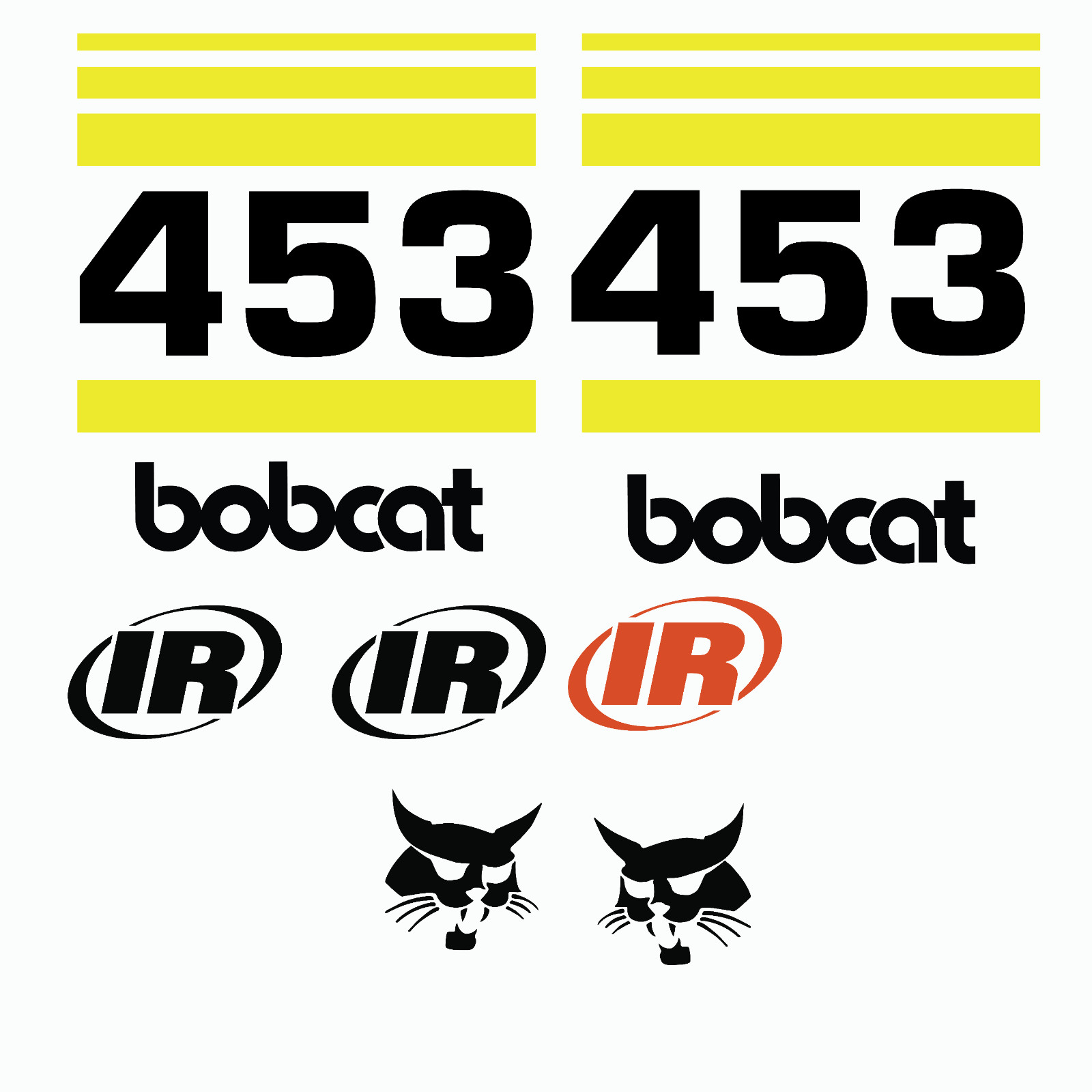Fits Bobcat 453 Decals Stickers kit Repro Aftermarket Decal kit Premium Vinyl