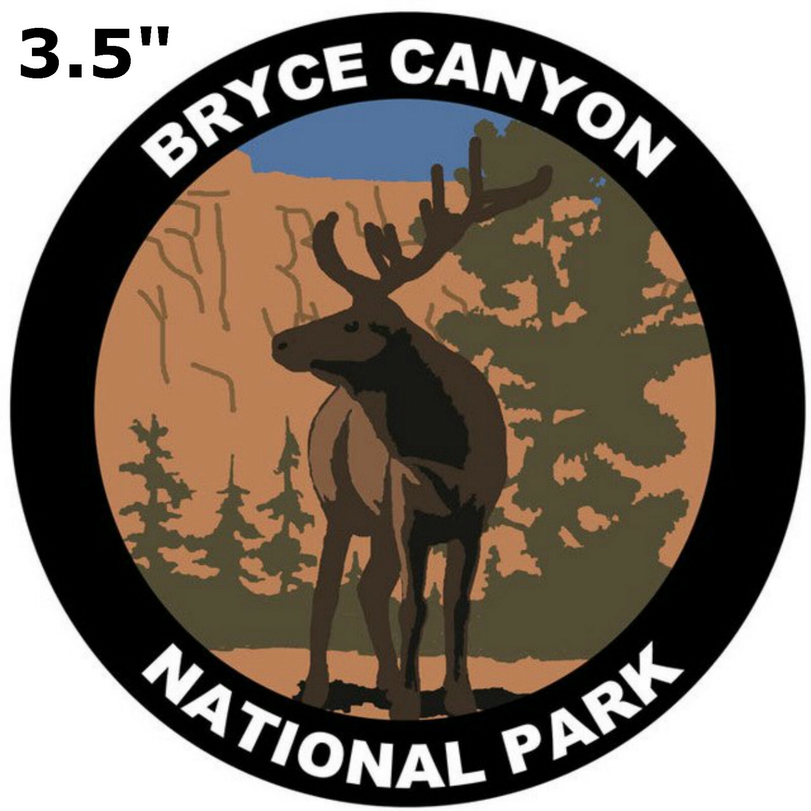Bryce Canyon Park – Car Truck Window Bumper Graphics Sticker Decal Souvenir