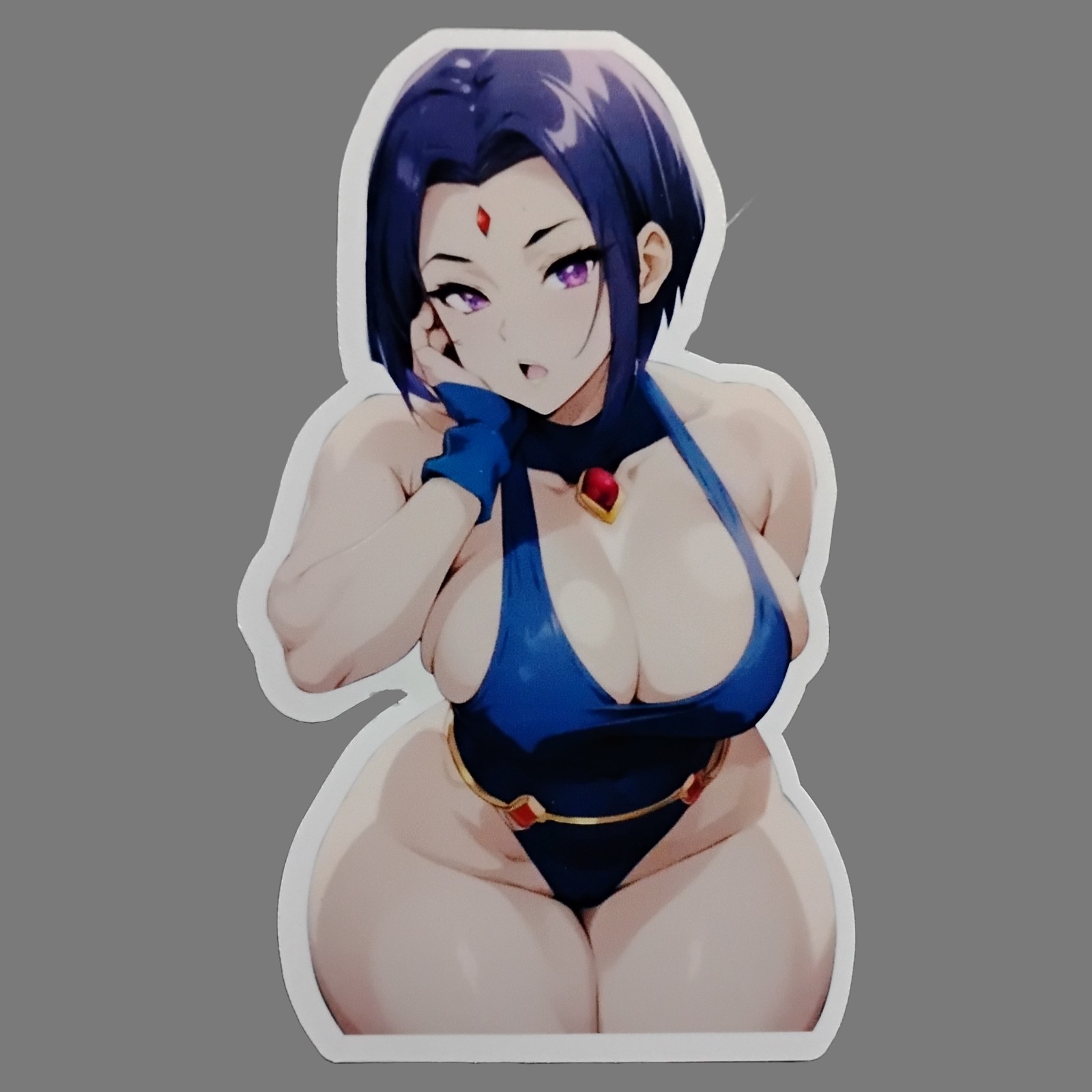 Anime Waifu Decal Sticker, Multiple Sizes Available