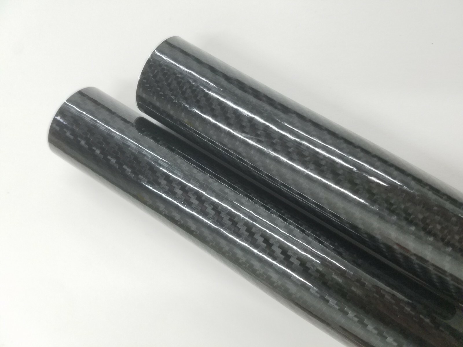 GLOSS Black Carbon Fiber Vinyl Wrap Hood Roof Trunk Film Sticker Sheet Roll