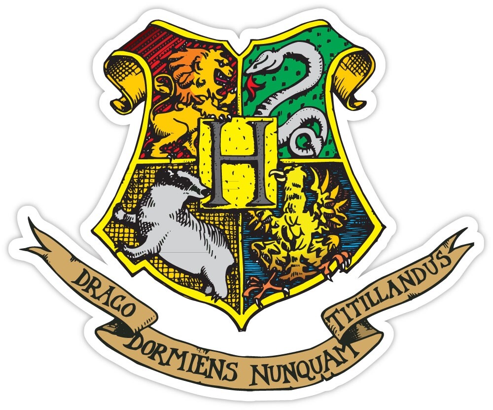 Hogwarts sticker decal 4″ x 5″
