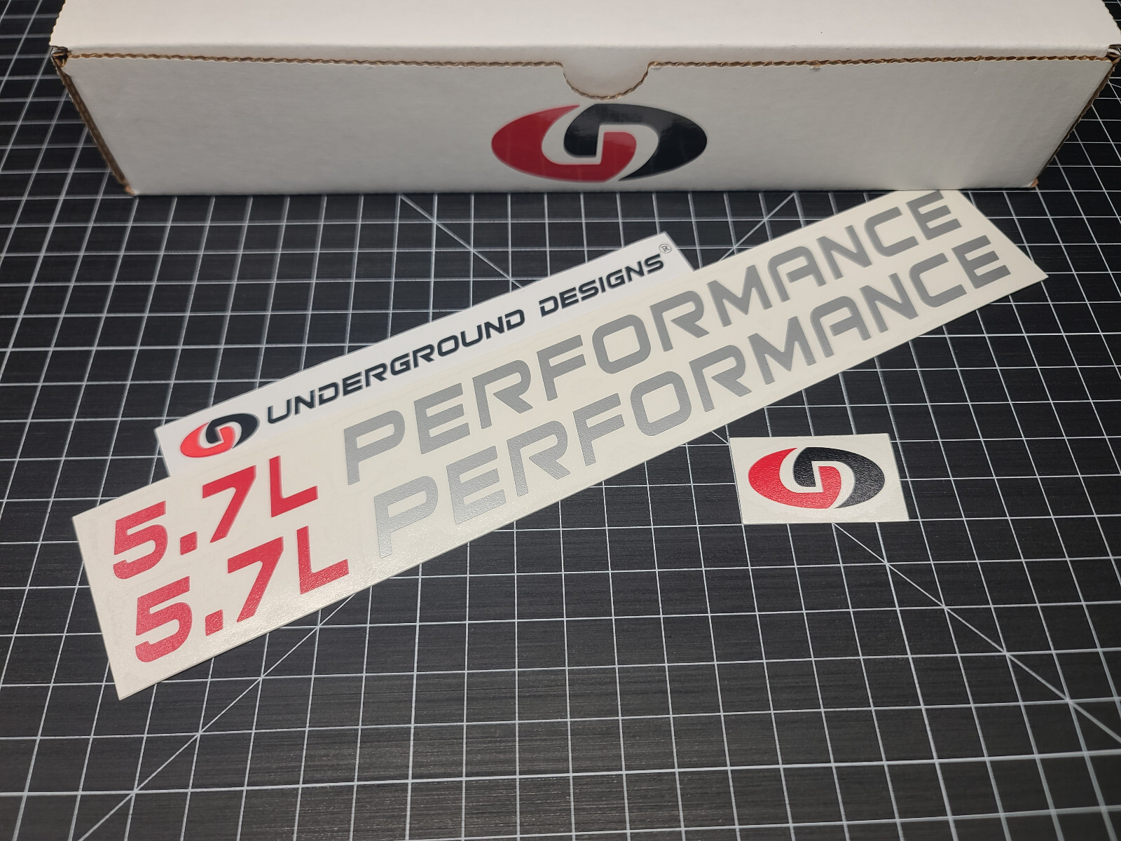 5.7L Performance Decals (2pk) Hood Stickers Fits 2005-09 Ram Charger Durango R/T