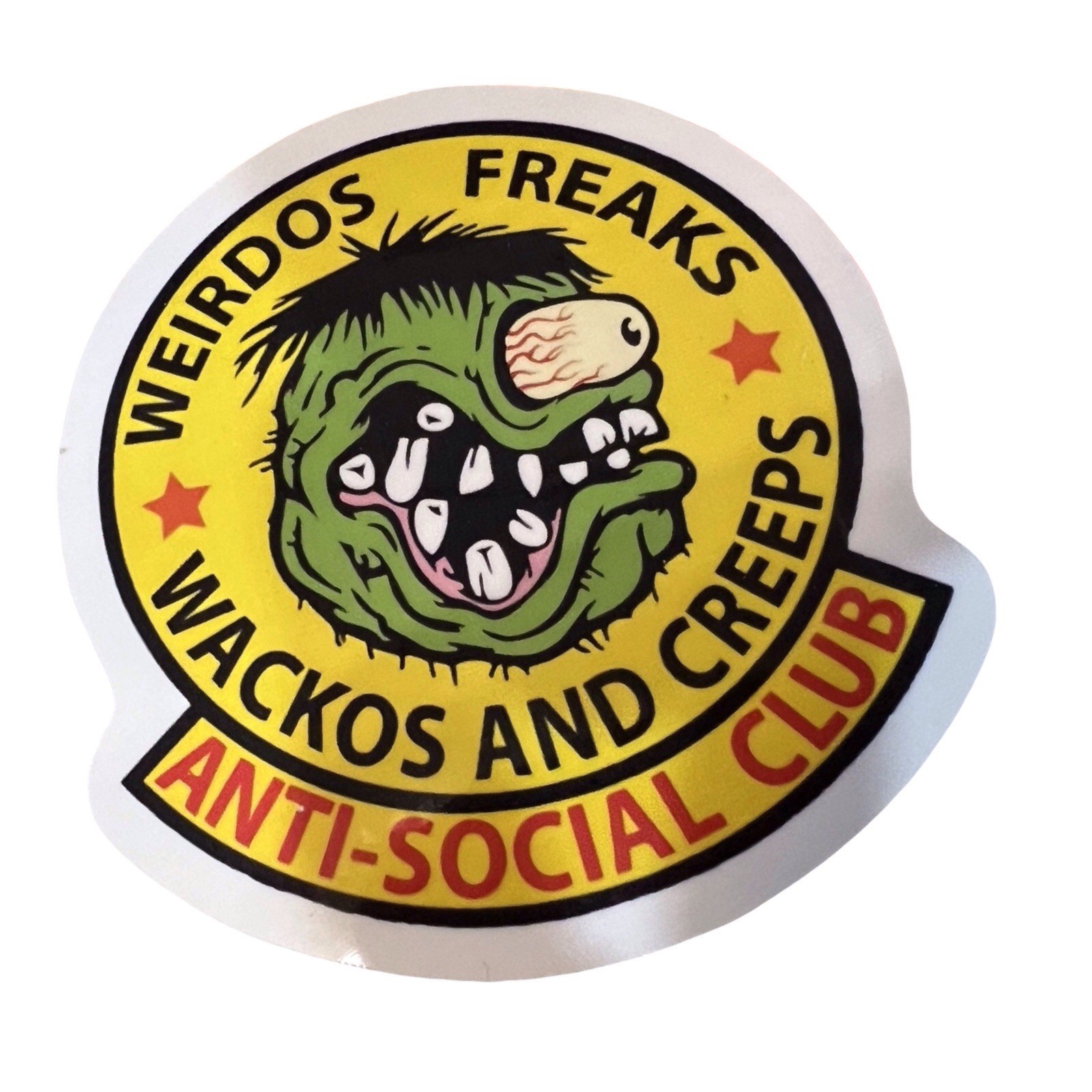 Retro RAT Fink Hot Rod Stickers Imperfect Print And Cuts 3 For 1