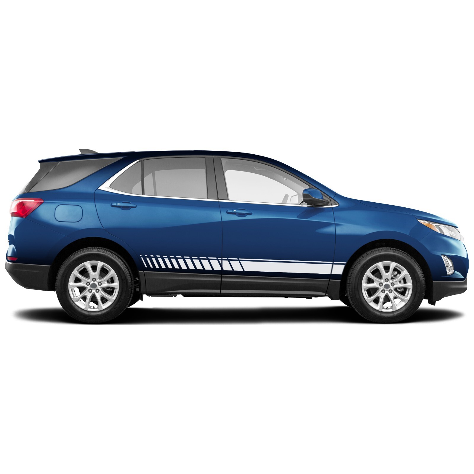 Lower side stripes graphics stickers decal compatible with Chevrolet Equinox