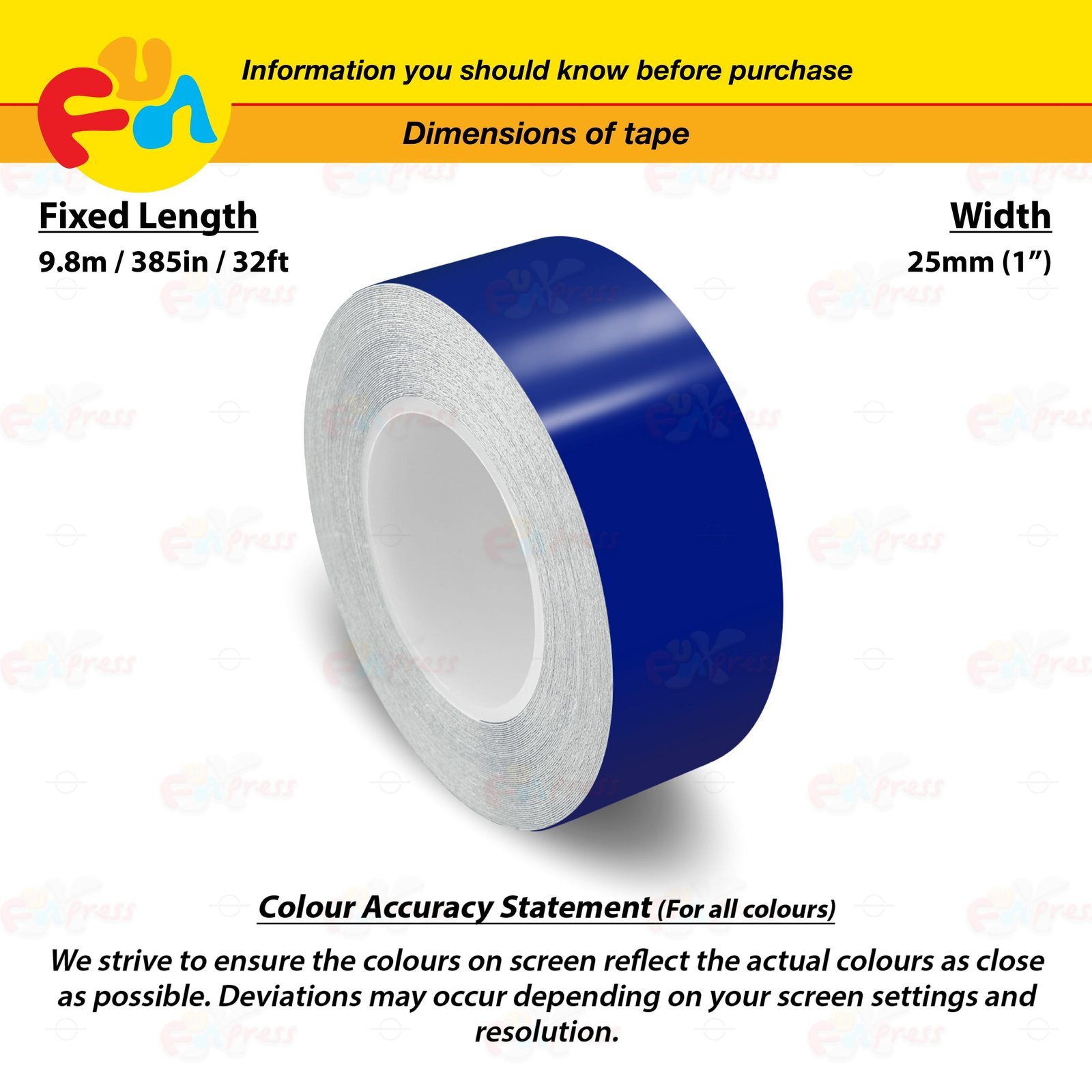 NAVY BLUE 1″ PIN STRIPE Car Model Motorcycle Decal TAPE Vinyl Sticker 25mm