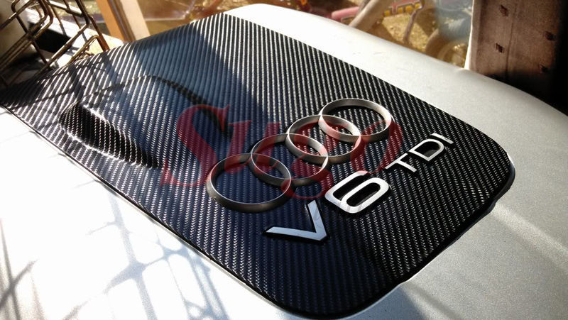 4D GloSSy Carbon Fiber Premium Vinyl Wrap Sticker Film 60″x24″ {AIR BUBBLE FREE}