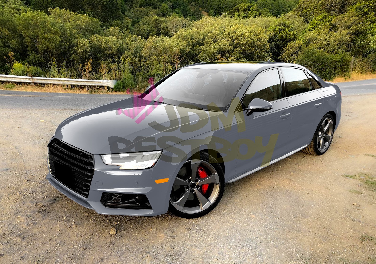 5FTx7FT PPF Paint Protection Film Gloss Gunmetal Gray Invisible Scratches Shield