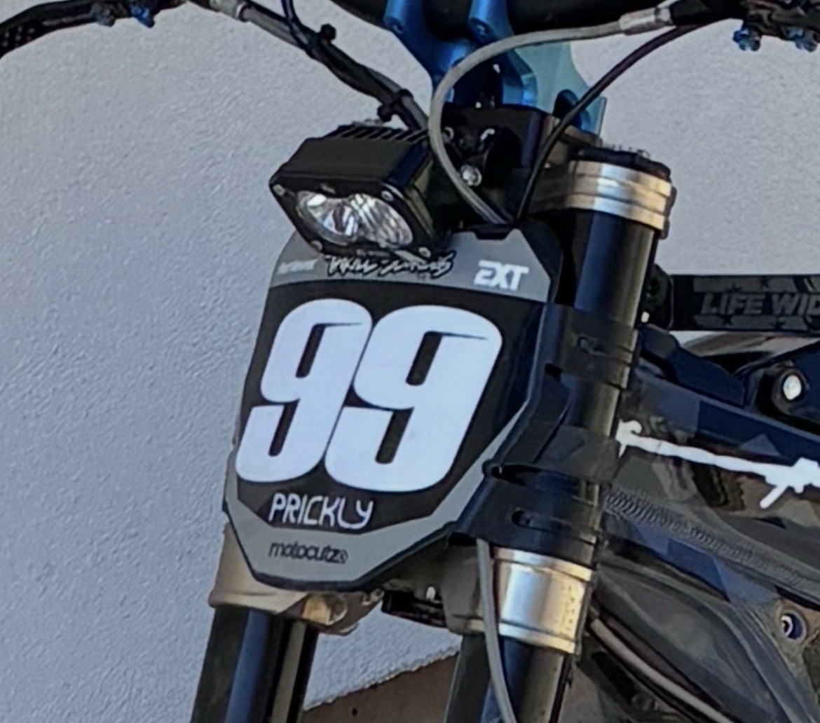ODI Number Plate With Graphic