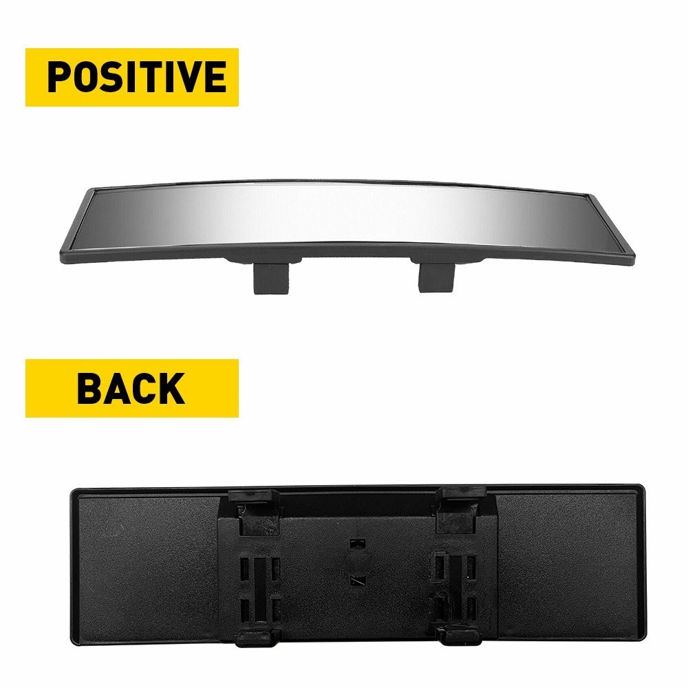 1/2Set Universal Interior 240MM Car Rear View Wide Angle Convex Clear Rearview M