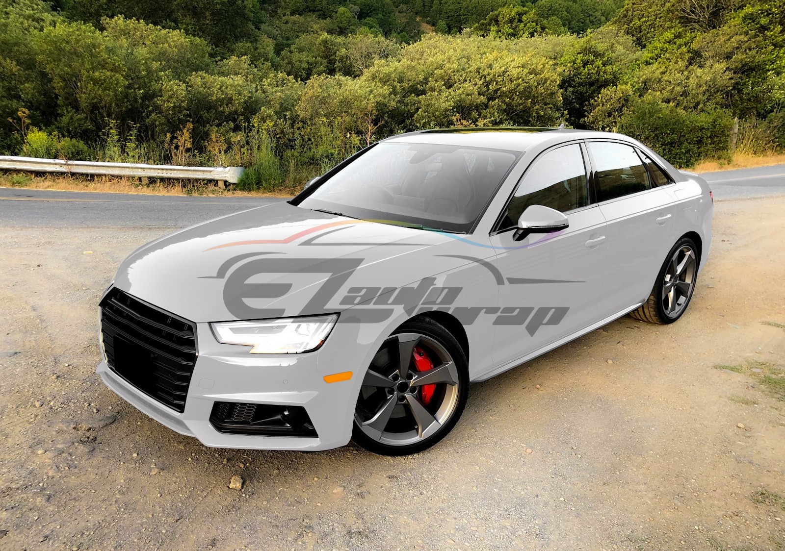 5FTx5FT PPF Storm Gray Gloss Color Vinyl Paint Protection Film Scratch Car Wrap