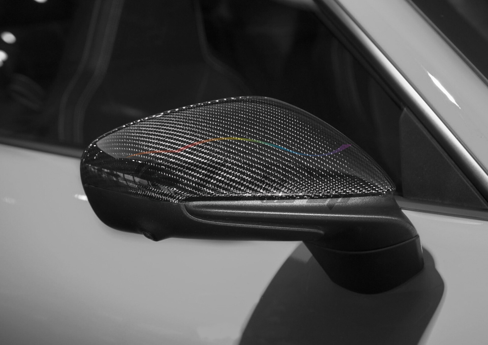 5D Carbon Fiber Black High Gloss Glossy Auto Vinyl Wrap Sticker Decal Sheet Film