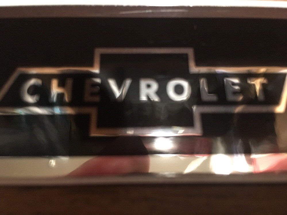 Baldwin Chevrolet Trunk Rear Pan Label 1967-1974 Right Font And Size Chrom Qty 1