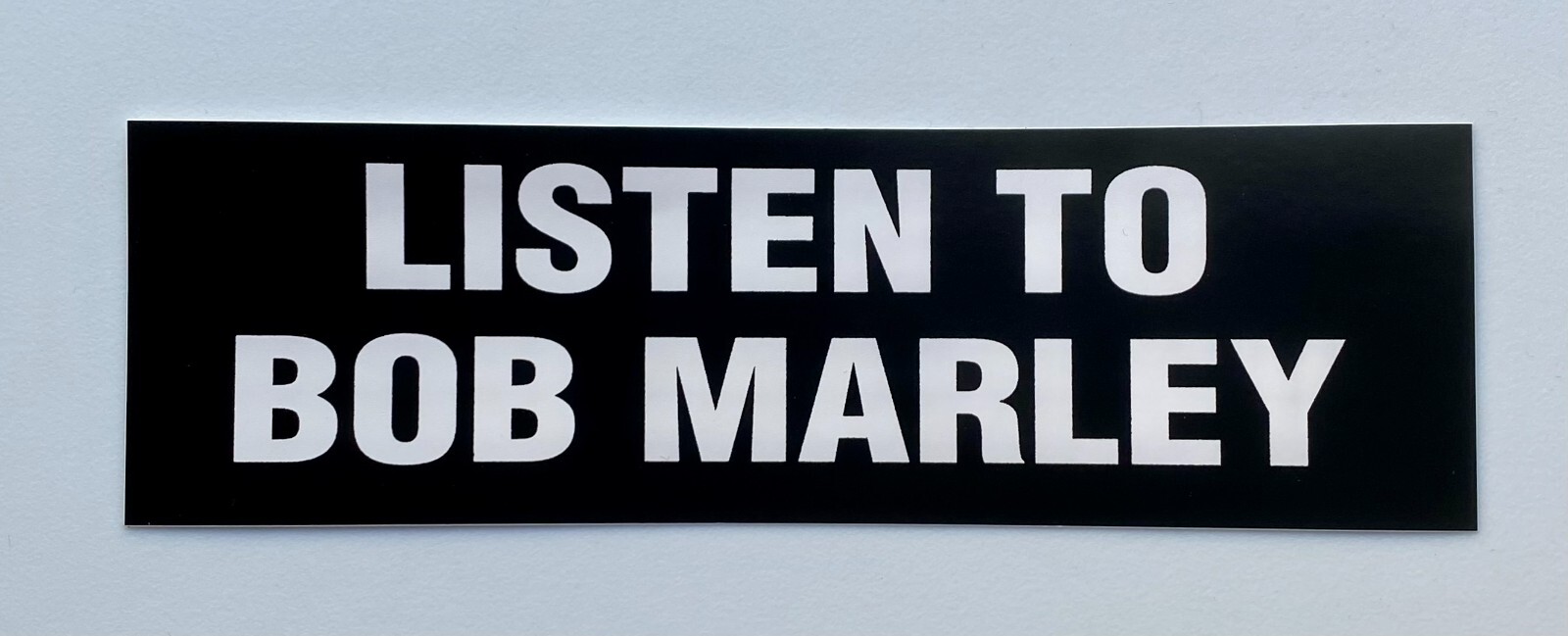 Bob Marley Sticker Vinyl Decal Car Bumper Reggae One Love 1.75″ X 6″ (506)