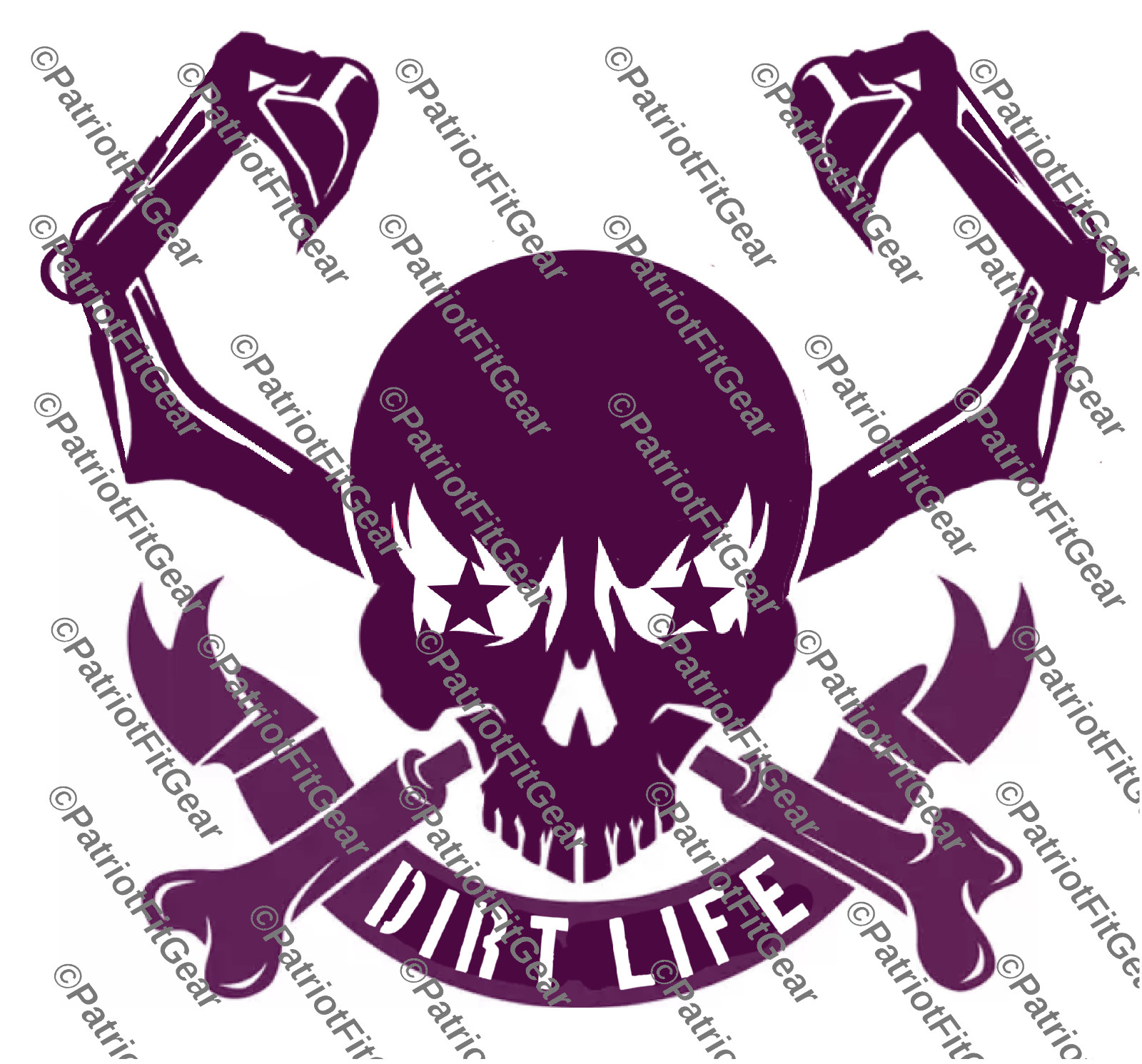 Dirt Life,Heavy Equipment Operator,Dig It,Oilfield,Landscape,Custom Vinyl Decal