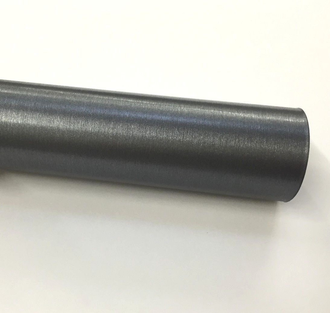 Brushed Gray Stainless Steel Vinyl Auto Vehicle Car Wrap Film Sticker Decal Roll