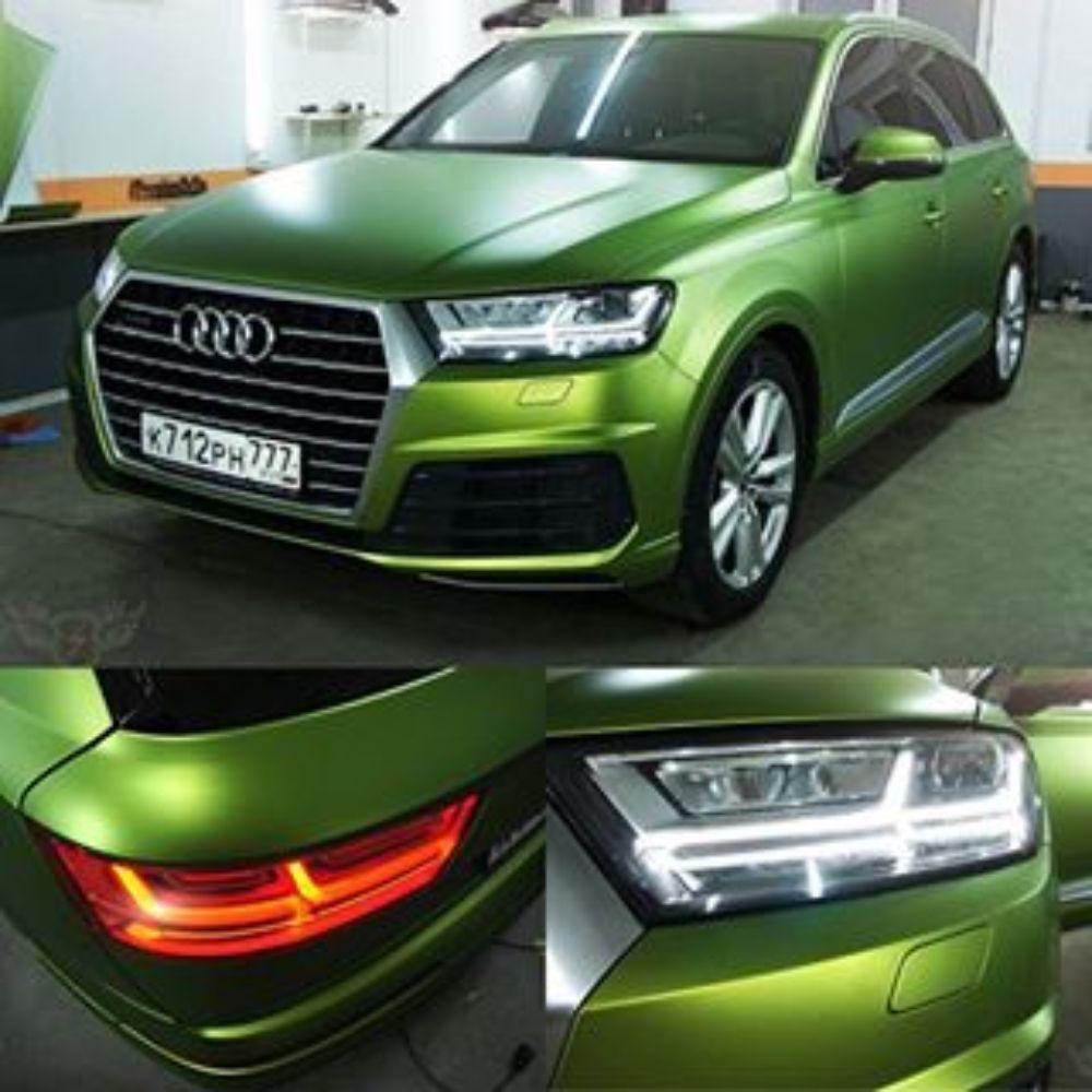 KPMF K75400 Matte Viper Green Metallic Vinyl Car Wrap | K75542