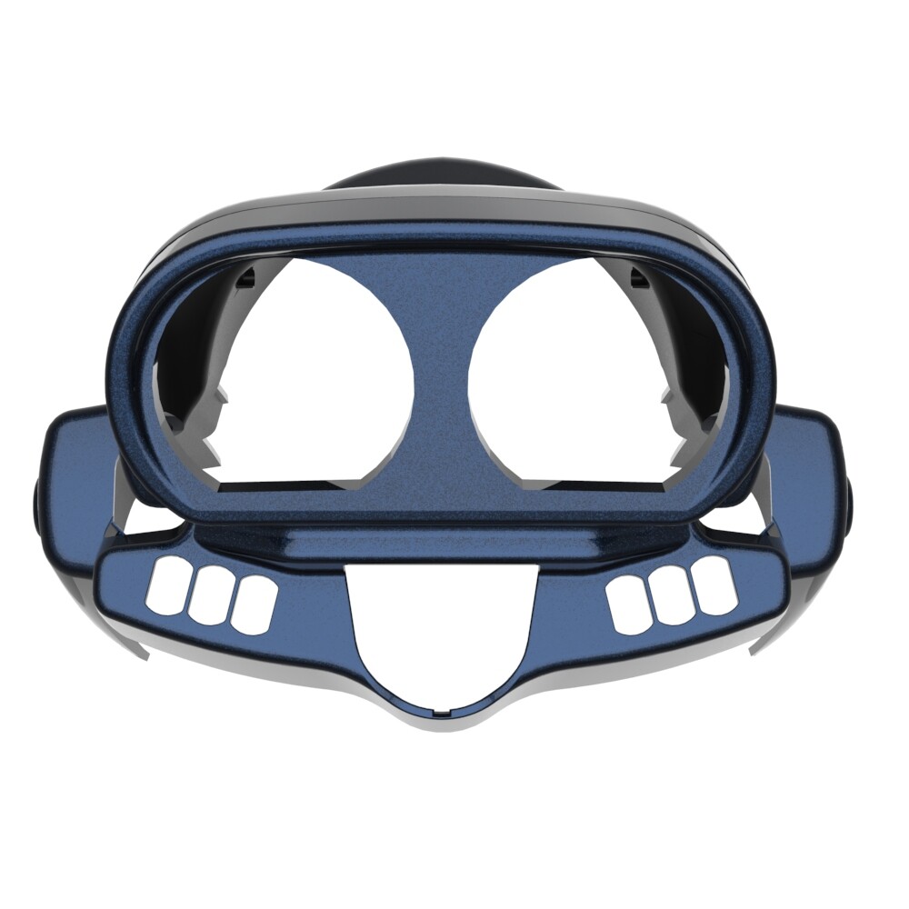 Advanblack Midnight Blue Inner Fairing Fits Harley Road Glide 2015up
