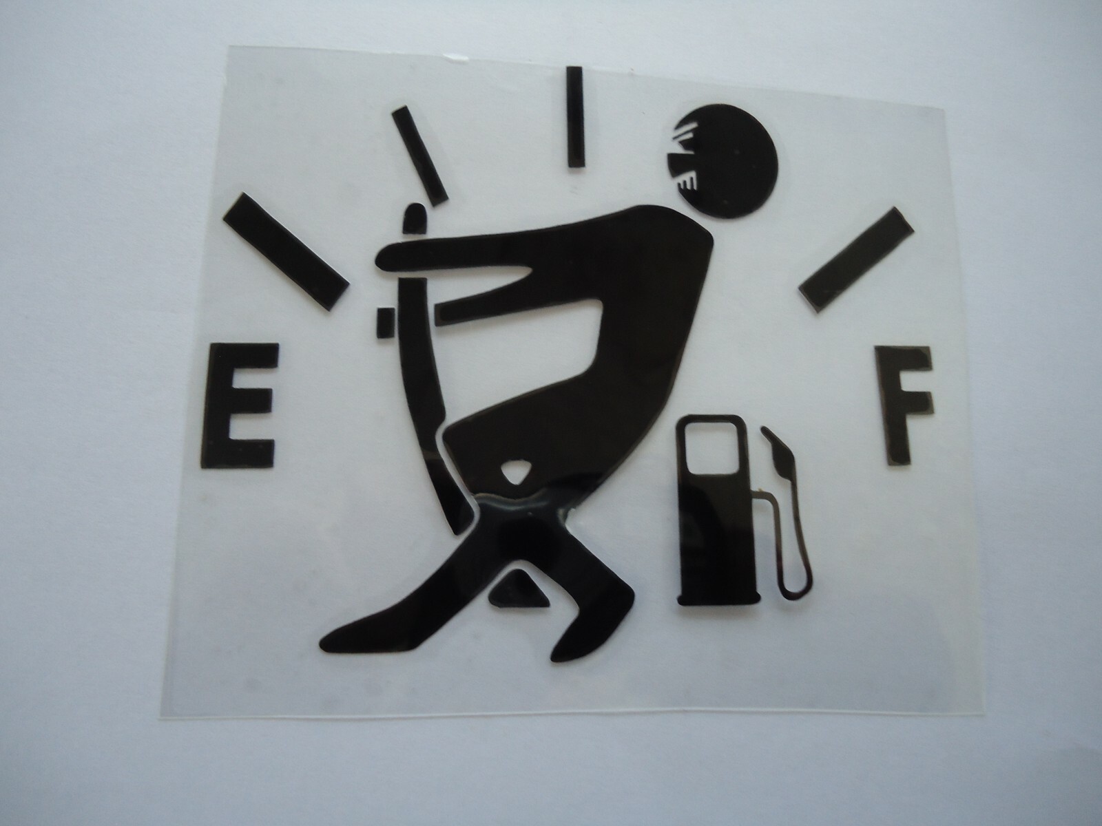 CAR MOTORCYCLE TANK DECORATION DECAL STICKER Black