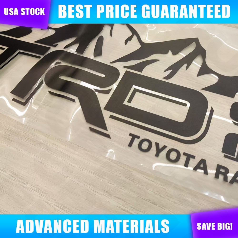 2pcs For Tacoma Tundra 4runner Off Road 18″x6″ Side Truck Decals Vinyl Stickers