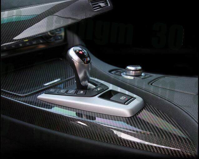 Car Stickers Carbon Fiber Vinyl 12″x60″ 5D Ultra Shiny Gloss Glossy Wrap Black