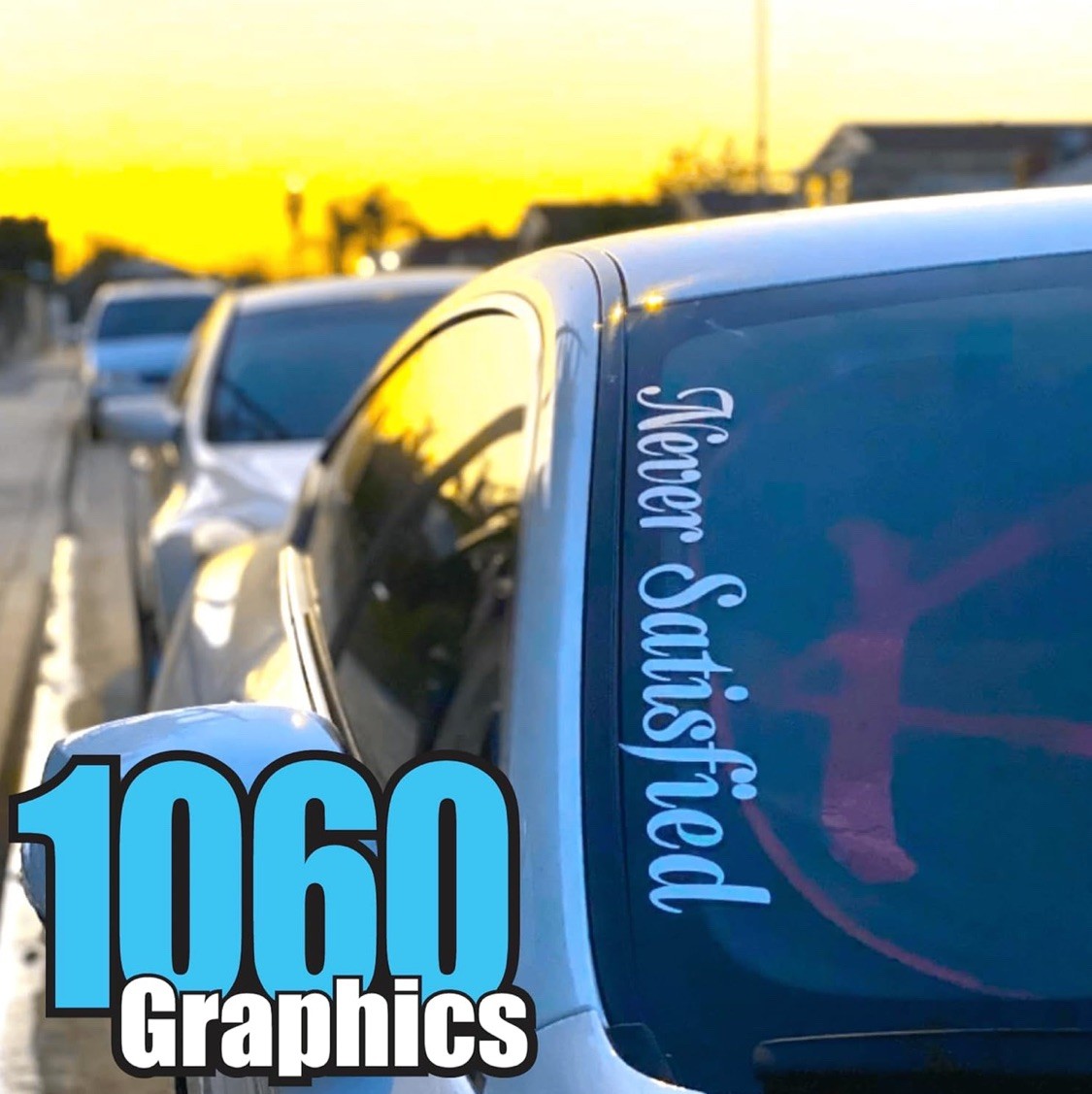 Custom Vinyl Lettering (Any Size, Any Color) for Car, Truck, Boat, Door