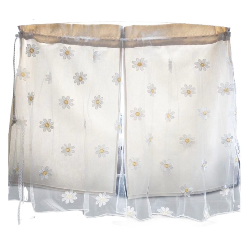 Car Window Screens Auto Window Cover Embroidery Flowers Car Window Covers Cotton