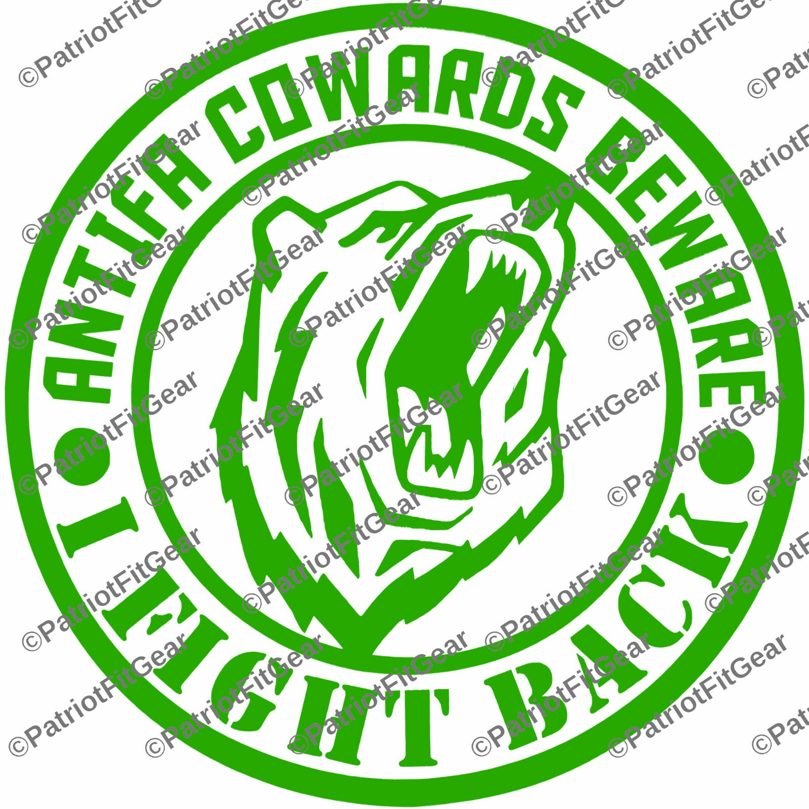 ANTIFA Cowards Beware,I Fight Back,F*ck ANTIFA,Domestic Terrorist,Vinyl Decal