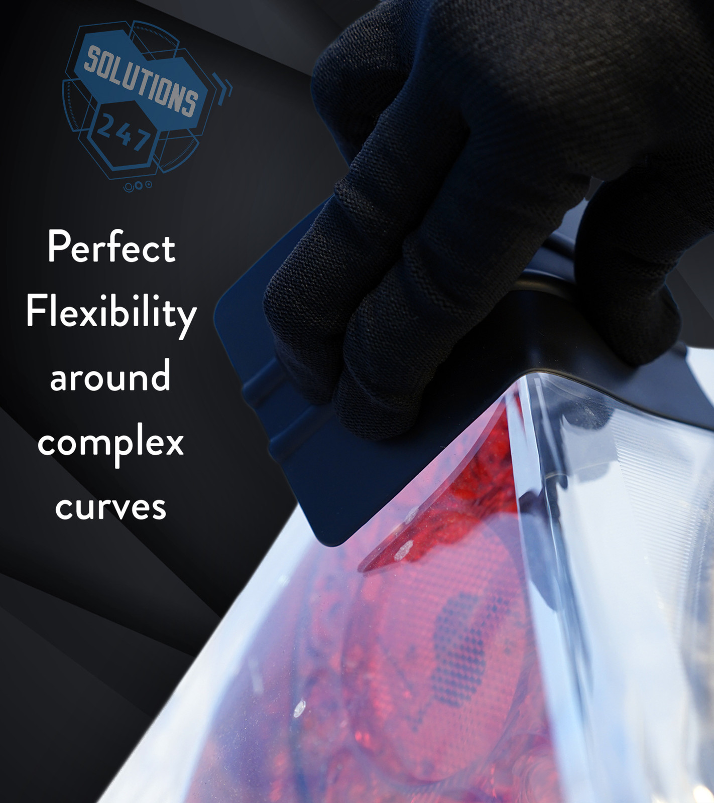 4″ Ultra Bend Pro Squeegee Edge Multi Use Scraper Decal / Vinyl Wrapping Tool