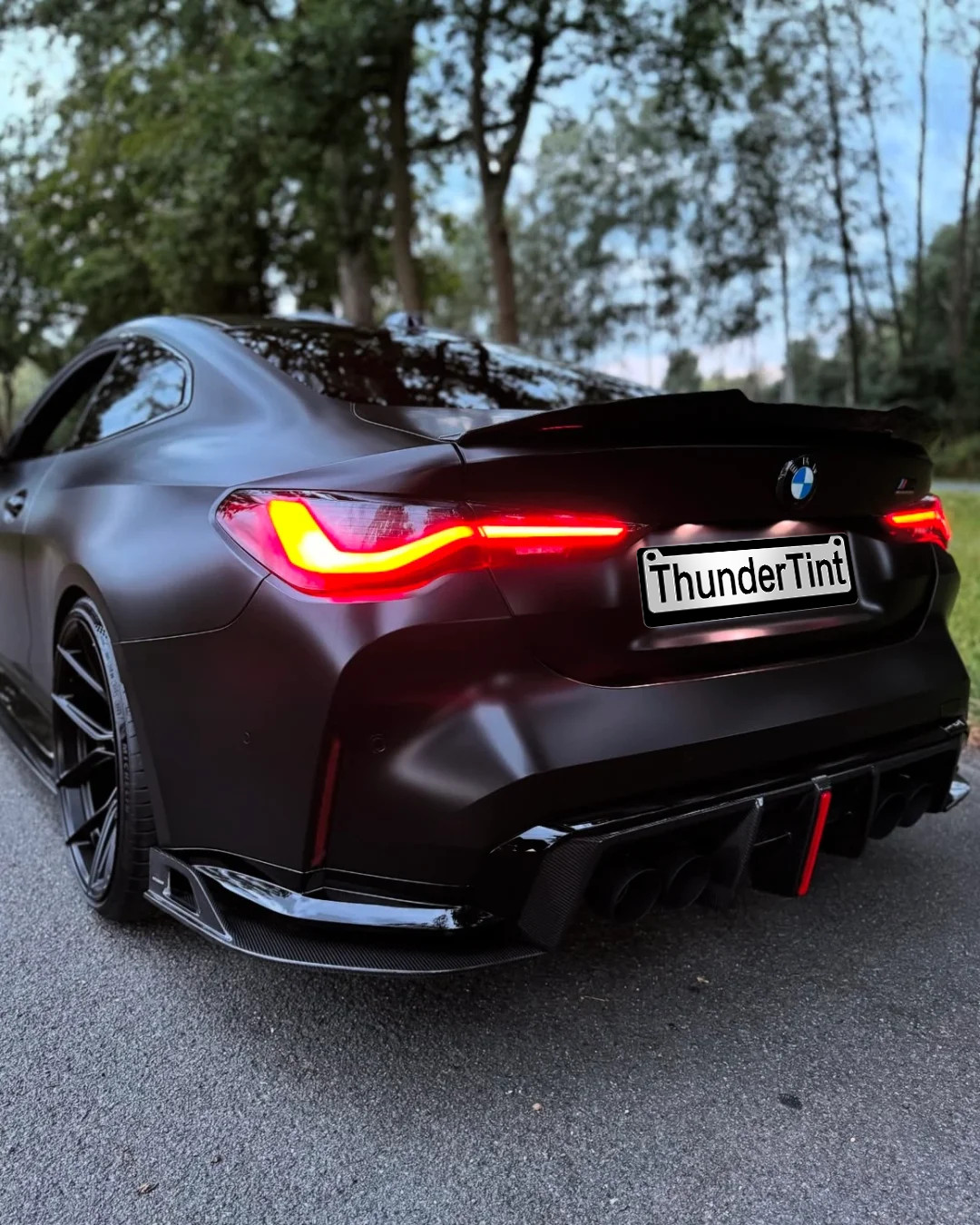 Premium Forged Carbon Fiber Vinyl Film Wrap Gloss Satin Matte Black Sticker Deca