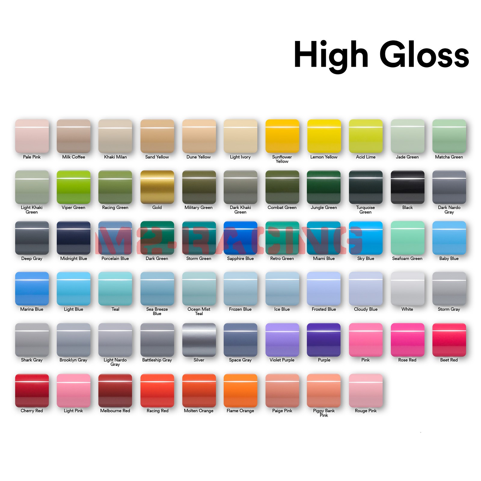 High Gloss Pink Glossy Car Vinyl Wrap Sticker Decal Sheet Film DIY Air Release