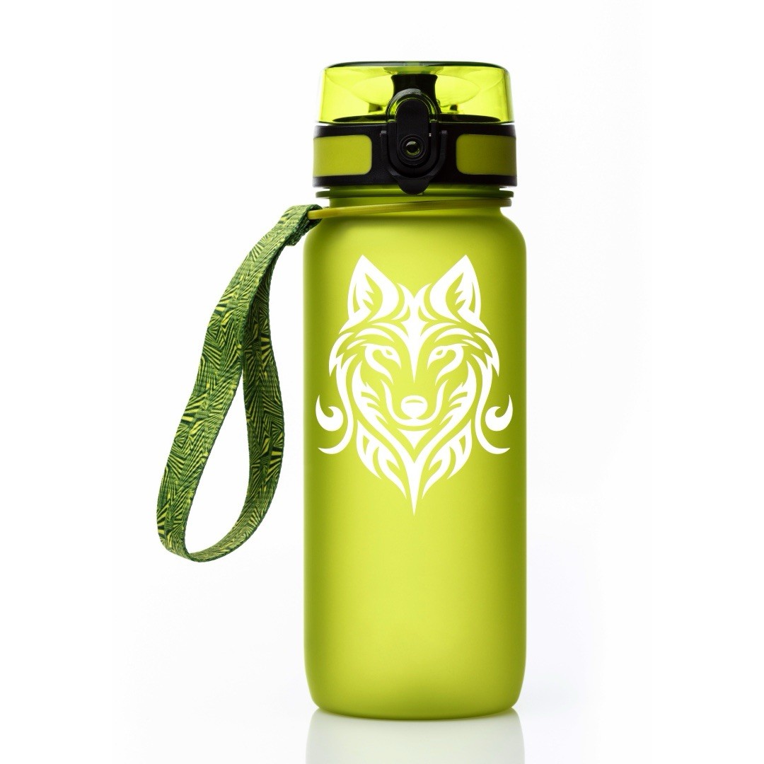Tribal Wolf Car Decal Sticker Matte White Vinyl 4 X 6 Truck SUV Window Graphic